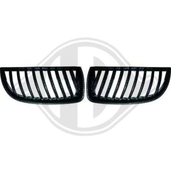 Grill Nierenset voor BMW E90 E91 3-serie Carbon 2005-2008