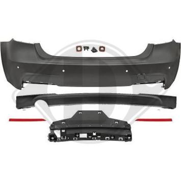 DIEDERICHS 1217355 Achterbumper voor BMW 3 Sedan (F30, F80)  Achter, Kunststof