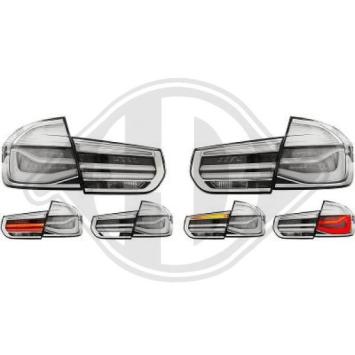 Achterlichtenset voor BMW F30, F80, 3 Serie 1217991