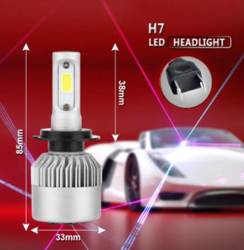 H7 Led Koplamp Tuning 6500K Superfel 2 stuks