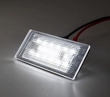 BMW Kentekenverlichting BMW E46 2 Deurs Coupe Bj 2001-2003 LED Wit (73mm x 36mm)