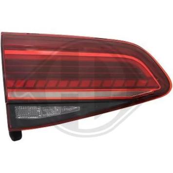 Achterlicht voor VW Golf 7 Hatchback (5G1, BQ1, BE1, BE2)  rechts/links Binnenste deel, LED, Getint2217192/2217193