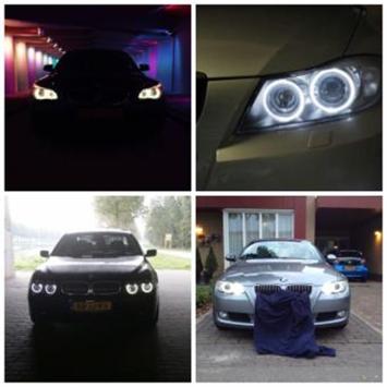 Angel Eyes LED Bulb Wit met Xenon 40 Watt BMW E90, E91, 3 Serie